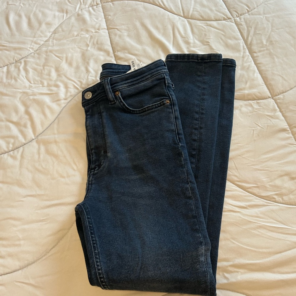 Acne Dark Blue Skinny Jeans